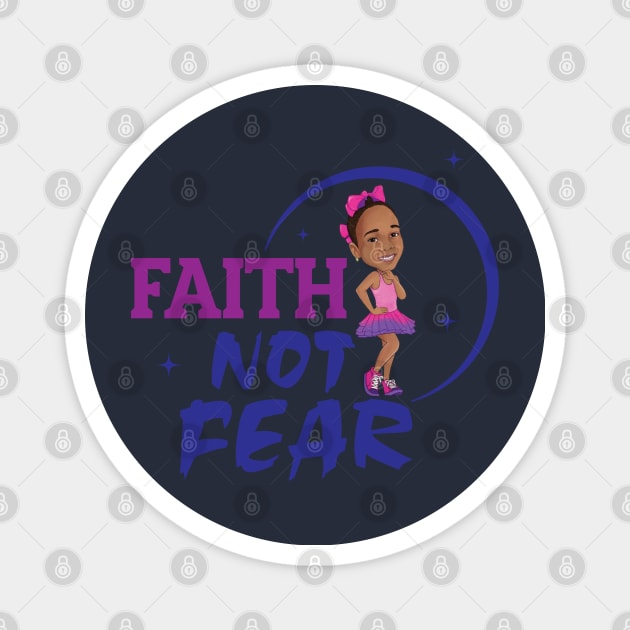 Faith Not Fear Magnet by FaithsCloset